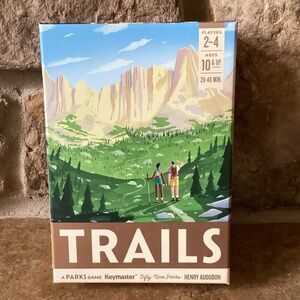 Trails Board Game National Parks Keymaster Family Game Excellent Condition